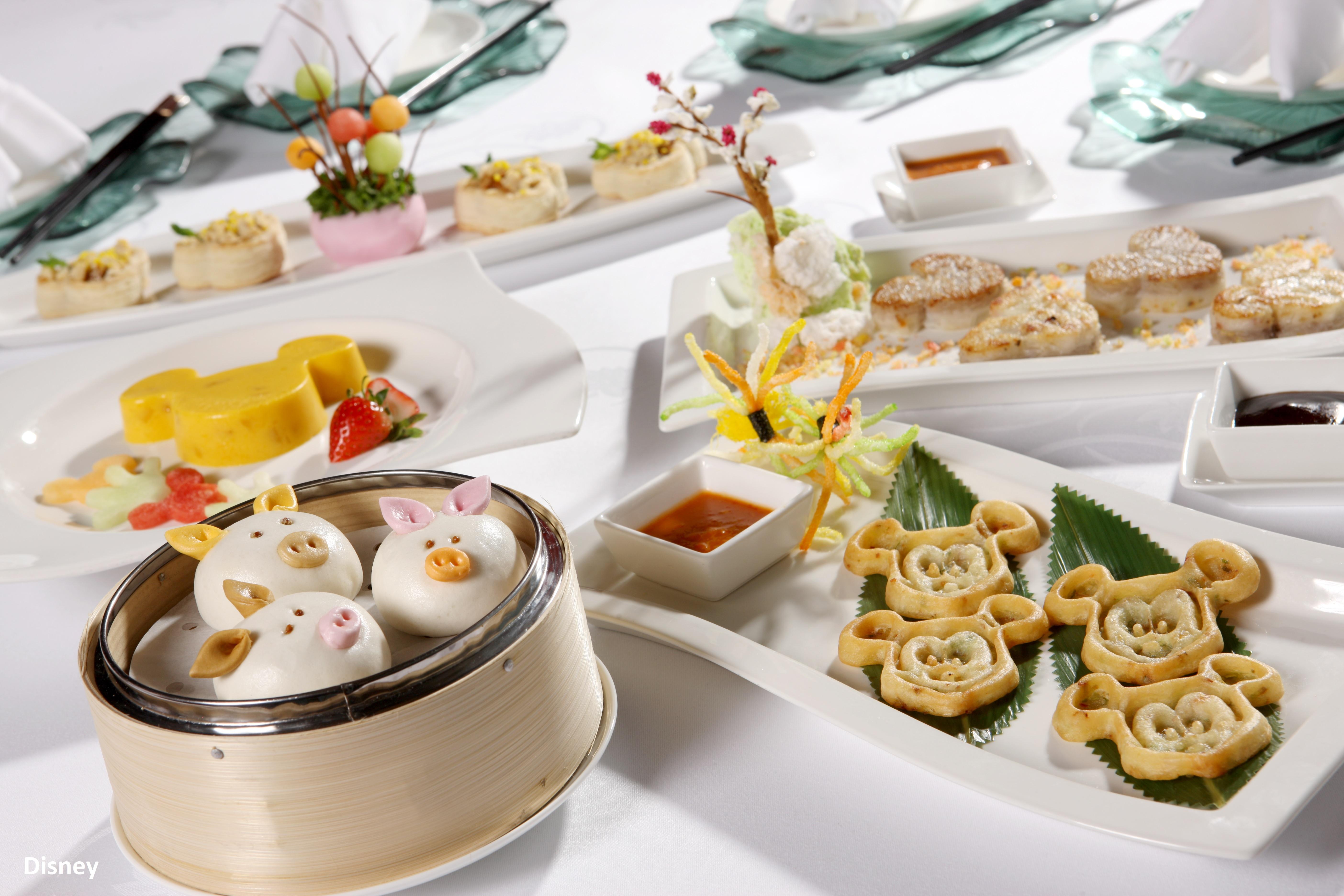 Hong Kong Disneyland Hotel Tsuen Wan  Exterior photo Dim sum